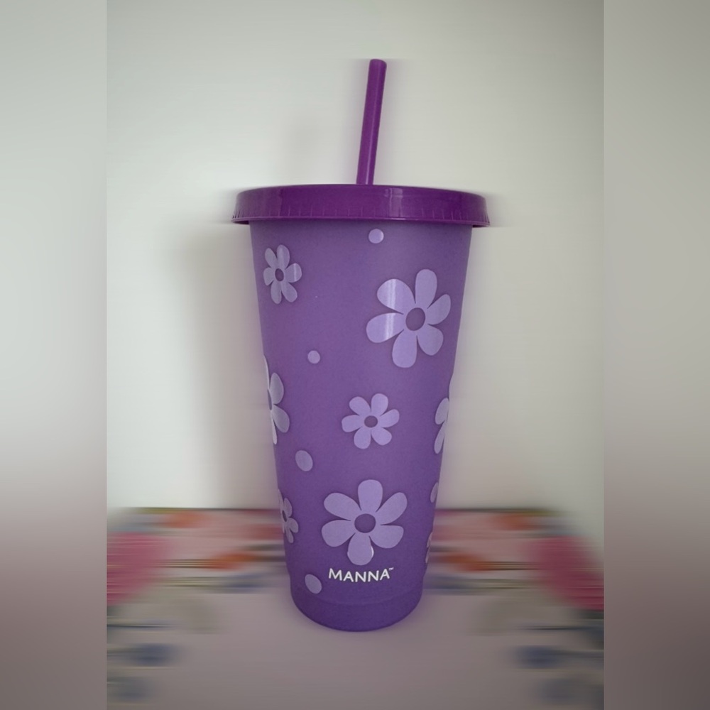 Reusable Purple Tumbler